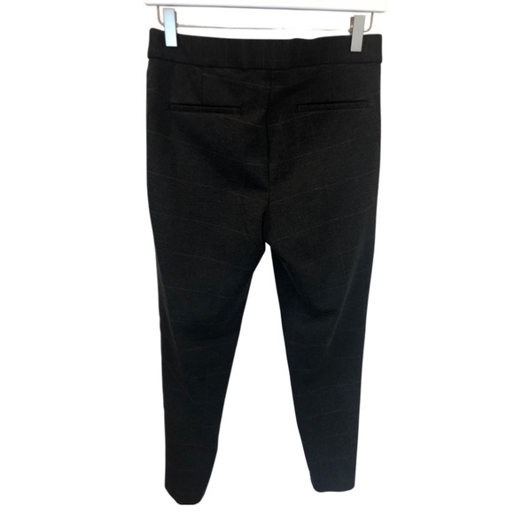 AMANDA+CHELSEA GRAY PLAID SKINNY TROUSERS SIZE 6 - Picture 5 of 6